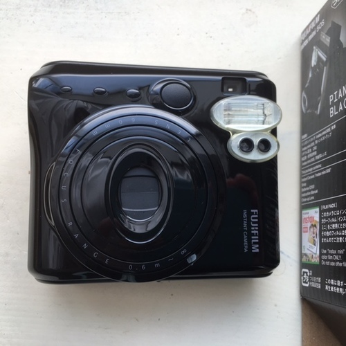 FUJIFILM チェキ instax mini 50Sピアノブラック（未使用品）