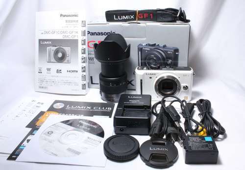 ★★★完売★★★　　☆限定値引☆　●付属品充実● 新品級 Panasonic LUMIX GF1 豪華レンズセット♪ #57