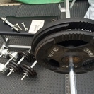 【売約済】ダンベル・バーベルベンチ・腹筋台　プレート合計111kg　まとめて