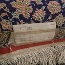 【取引完了、東京都】手織りシルク100％ペルシャ絨毯