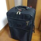 スーツケース(キャリーバッグ)黒・布製　