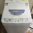 2014年 シャープ 穴なし ステンレス槽 5.5kg 洗濯乾燥機