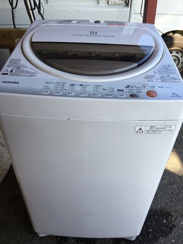 東芝全自動洗濯機　2012年７キロ