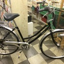 [3115]中古自転車　リサイクル自転車　シティサイクル　27インチ　外装6段変速　LEDオートライト　ブラック