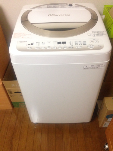 洗濯機 TOSHIBA AW-6D2 2015年製‼︎