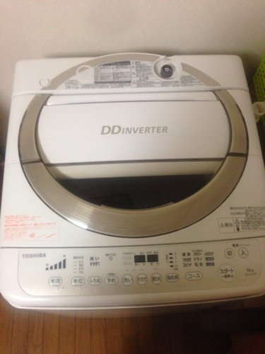 洗濯機 TOSHIBA AW-6D2 2015年製‼︎