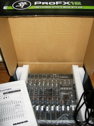 エフェクター、PA機器 Mackie ProFx12