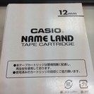 CASIO NAME LAND　テープ