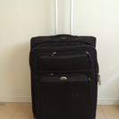 【長期旅行も安心】大型スーツケース・キャリー付き