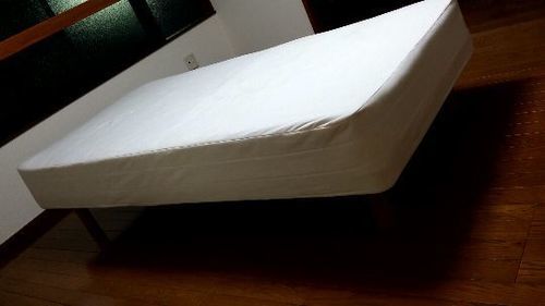 無印良品/ホワイト/シングルベッド