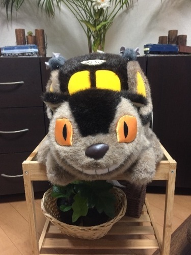 値下げ。猫バス ぬいぐるみ 特大