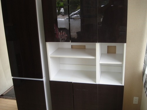 【商談中】キッチン、リビング、お部屋での収納棚/2個口☆キレイな状態です