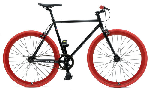 ピスト自転車（前後ブレーキあり）