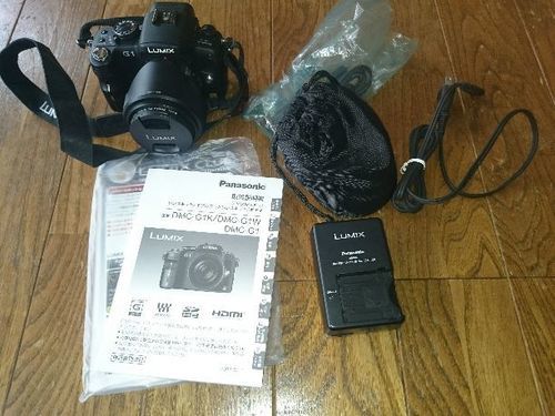 【最終値下げ❗】LUMIX G1 デジカメ 充電器 アダプター 取扱説明書