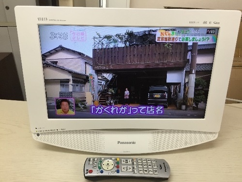 2008年 パナソニック 17インチ 液晶テレビ