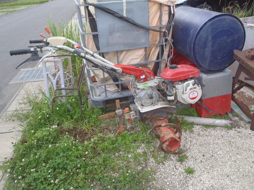 ロビン　耕耘機４，５ｐｓ　中古車