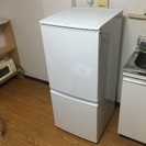 シャープ 冷蔵庫 SJ-D14A-W 白色 137L 2015年...