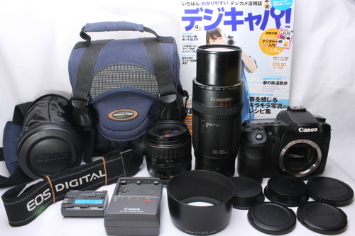 ★★★完売★★★　　極少9010ショット●極上品● Canon キャノン EOS 40D Ｗレンズ#61