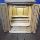 【閉店SALE】家具調仏壇　セレッソ　タモ無垢材　18号（7423）