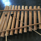 バリの木琴 竹製 涼やかな音色