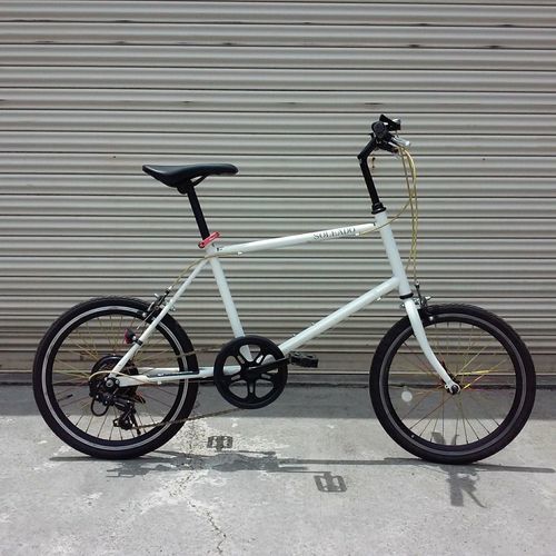 美品☆中古車/ミニベロ SOLEADO(ソレアード) 20インチ 小径自転車/ホワイト