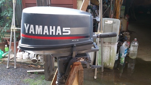ヤマハ 船外機 5馬力 2サイクル Ｌ足