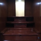 【閉店SALE】家具調仏壇　U-2アイリス　ウォールナット調　53号（9576）