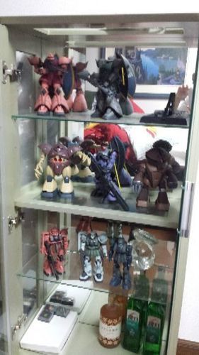 ガンプラ付ショーケース