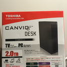 完全新品！東芝TOSHIBA 2.0TB HD-ED20Tk