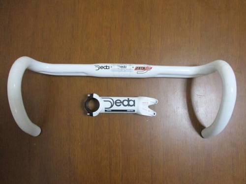 DEDA ZERO100 軽量ハンドル＆ステムセット 美品です♪ チタンボルト採用モデル