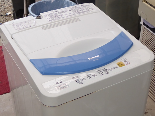 ☆ナショナル NA-F42M8 全自動洗濯機 4.2kg 2007年製 全分解清掃済み！動作保障！☆