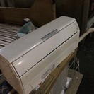 エアコン 2010年 富士通 お掃除ロボット機能付き 中古