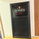 ギネスビール メニューボード(黒板)