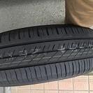 新車　取り外し　タイヤ・スチールセット