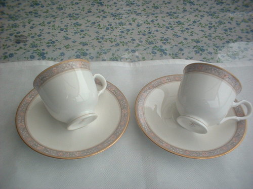 MIKASA　コーヒーカップソーサー６客セット(中古）