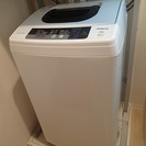 値下げ 洗濯機5㎏ 日立製 2016年4月購入 20000円　早い者勝ち