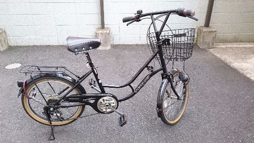 自転車 a.n.design works 20インチ ブラック