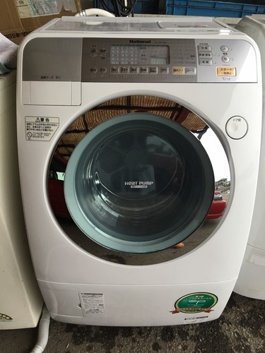 ナショナルドラム式電気洗濯乾燥機　2006年9キロ