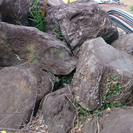 無料庭石　つくば石含む積置石