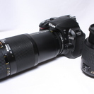 ★★★完売★★★    極少873回★新品級 Nikon ニコン D3100 W望遠レンズ★安心保証 #91