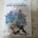 （終了しました）Wii ソフト　EPIC　MICKEY　２　新品同様