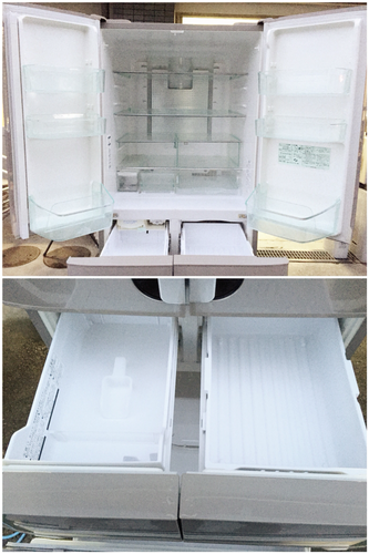 【取引完了】6ドア冷蔵庫 ¥30000
