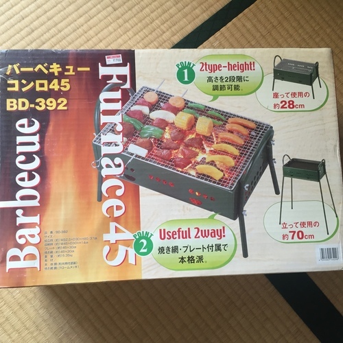 未使用BBQコンロ売ります