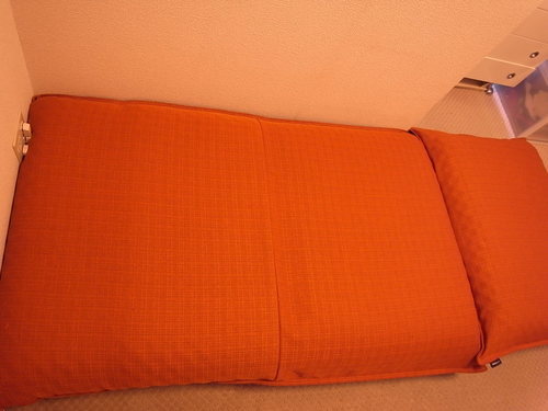 値下げフランスベッド社ソファーベッド 寝心地 のよいソファ Lifit ライフィット Sサイズオレンジ じゅり 西大橋のベッド ソファーベッド の中古あげます 譲ります ジモティーで不用品の処分