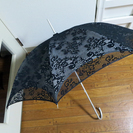 アルミで涼しい日傘