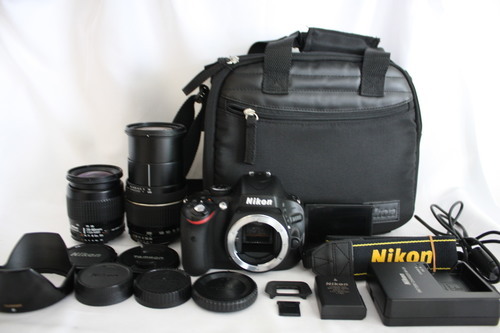 ★★★完売★★★　　本格入門セット♪新品級 Nikon ニコン D5100 Wレンズ 安心保証　＃68