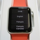 Apple Watch Sport 42mm ピンクスポーツバンド