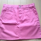 ジルスチュアート ピンクのストレッチミニスカート 美品
