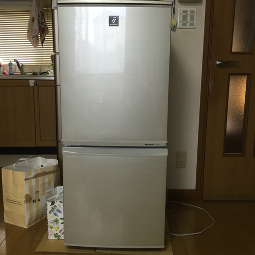 137L シャープ プラズマクラスター 冷蔵庫 2013年