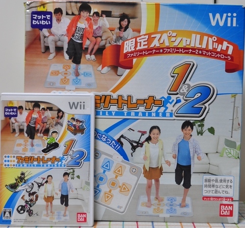 Wii ファミリートレーナー１ ２と専用マット Ad 豊洲のテレビゲーム Wii の中古あげます 譲ります ジモティーで不用品の処分